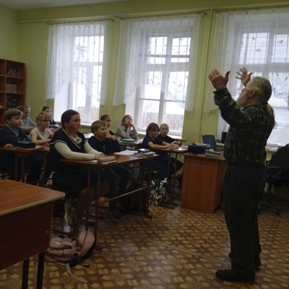 Классная встреча с шуйским поэтом Николаем Алексеевичем Кудрявцевым.